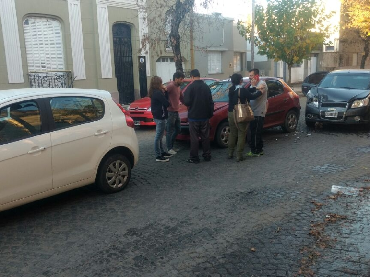 Triple Choque En Barrio Catedral No Dej Heridos La Voz De San Justo