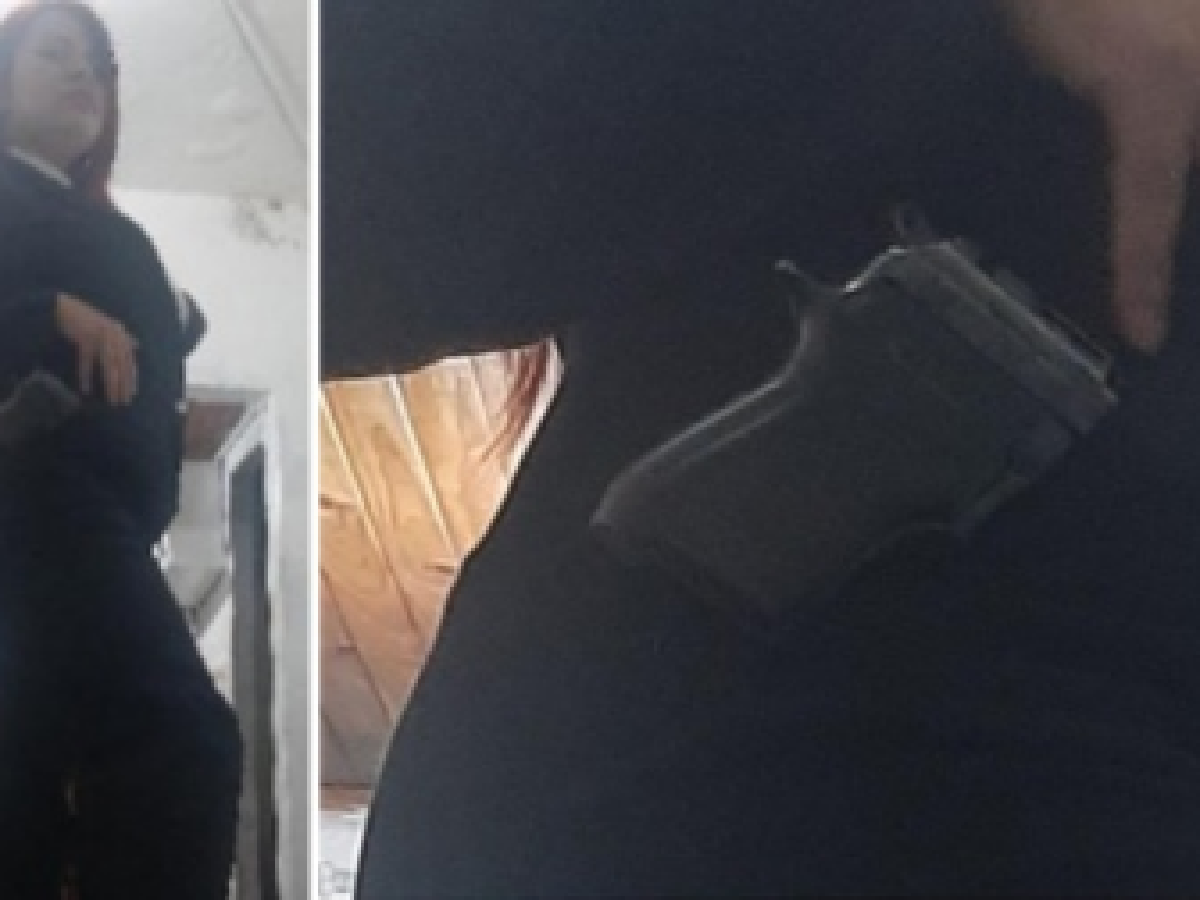 Las Fotos De Sabag Montiel Y Su Novia Posando Con El Arma Usada En El