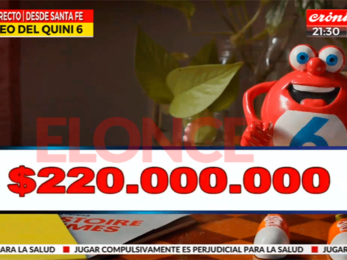 Pozos gigantes del Quini 6, vacantes: 44 apostadores ganaron más de $150.000