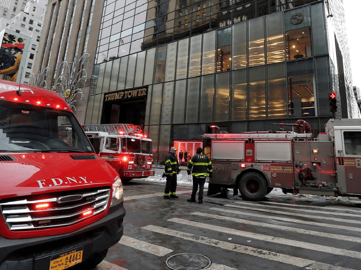 Incendio en la Trump Tower deja un muerto y cuatro heridos 
