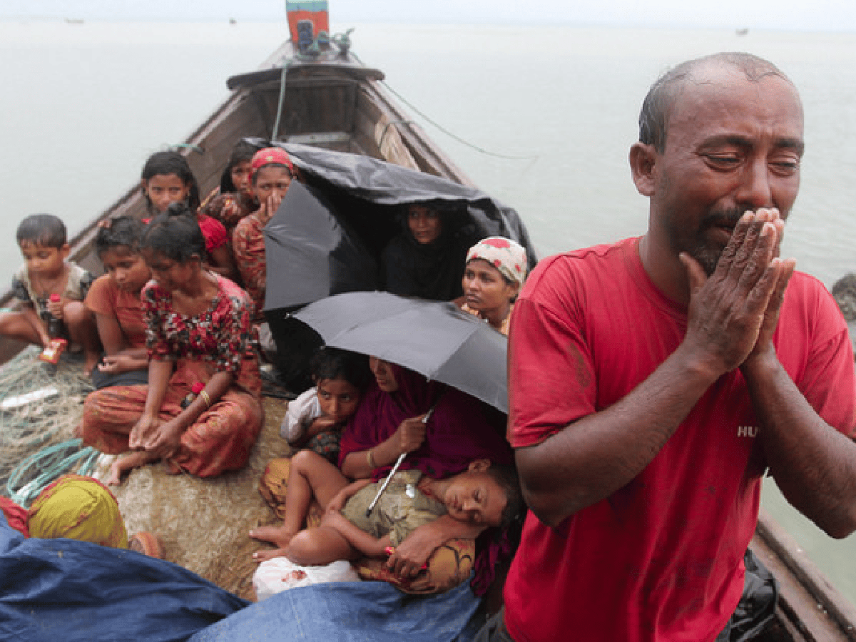 La ONU estimó que 18.000 rohingyas huyeron a Bangladesh