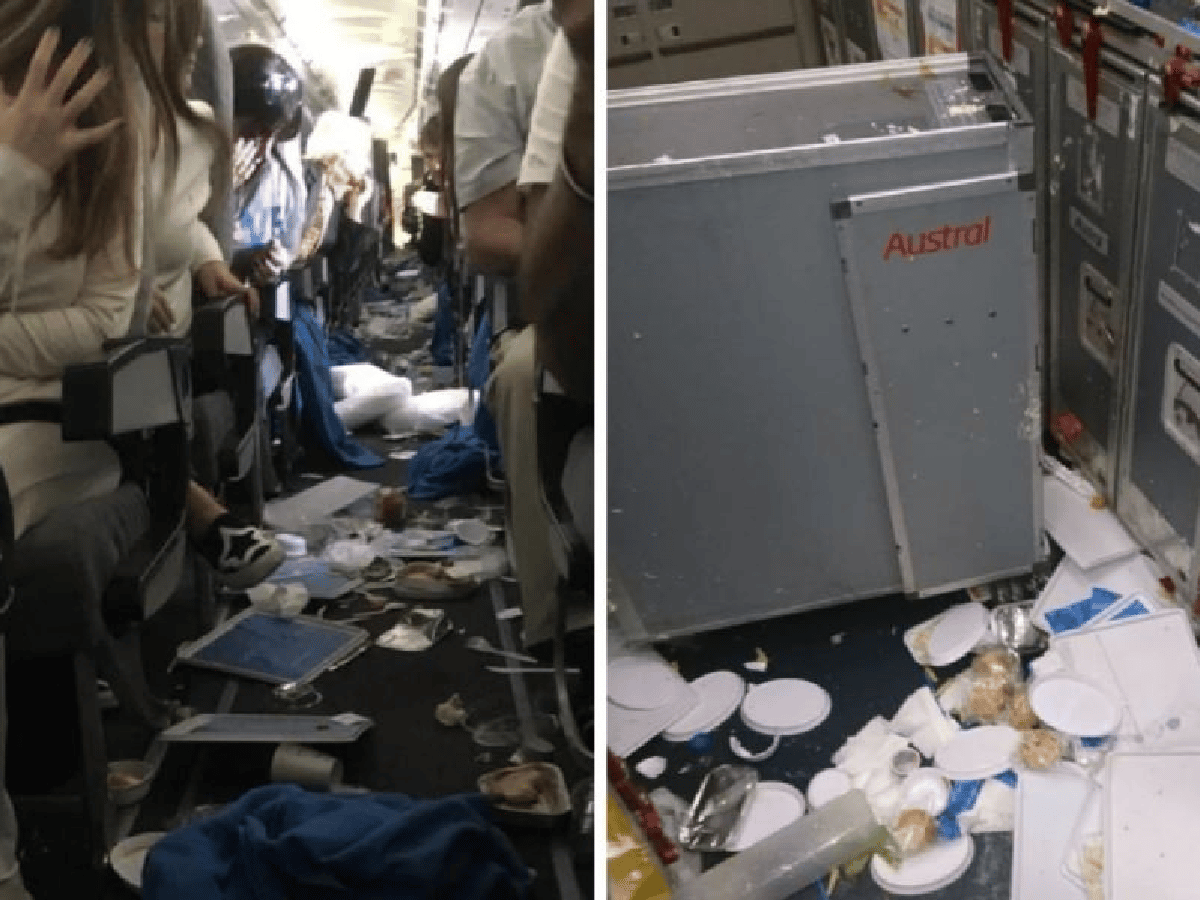 Pánico y 15 heridos en un avión de Aerolíneas que venía desde Miami