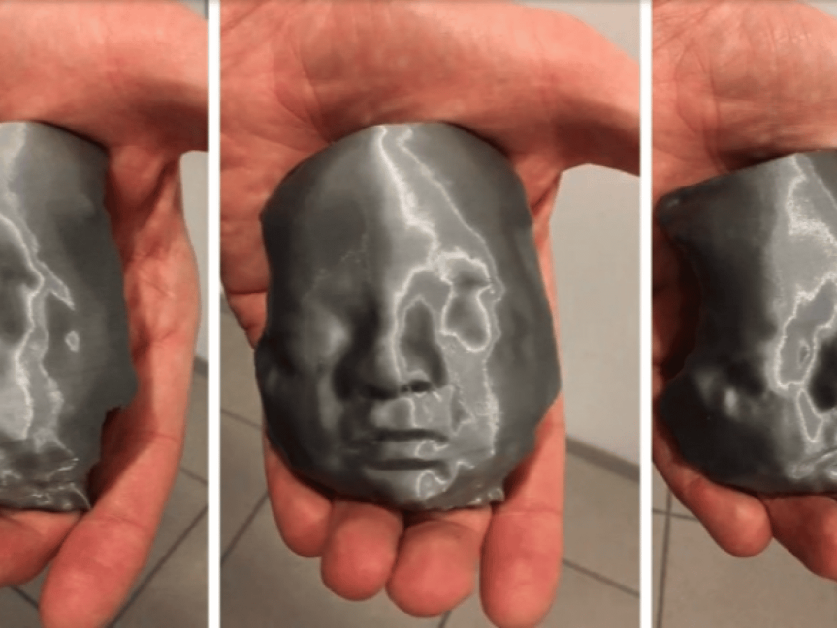 Imprimieron en 3D la ecografía del bebé de padres ciegos