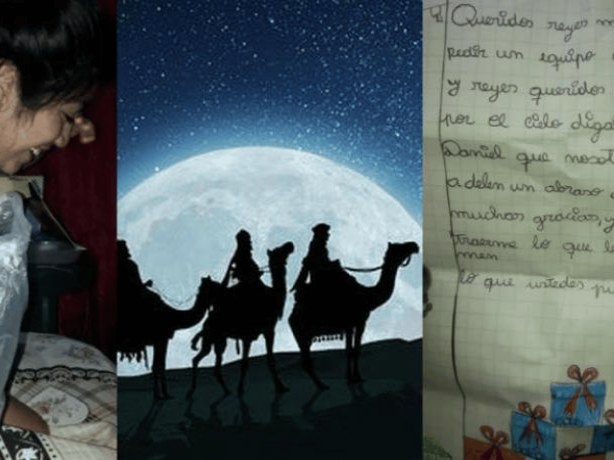"Cuando pasen por el cielo": la cartita viral de una niña tucumana a los Reyes