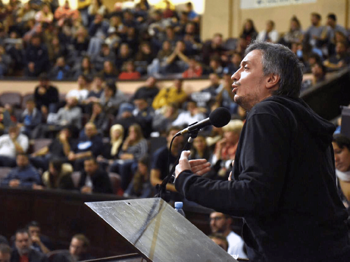 Máximo Kirchner: "El FMI le está bancando la campaña a Macri"