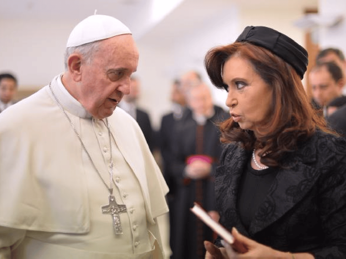 Cristina reveló cómo se  enteró de que Bergoglio  era el nuevo Papa