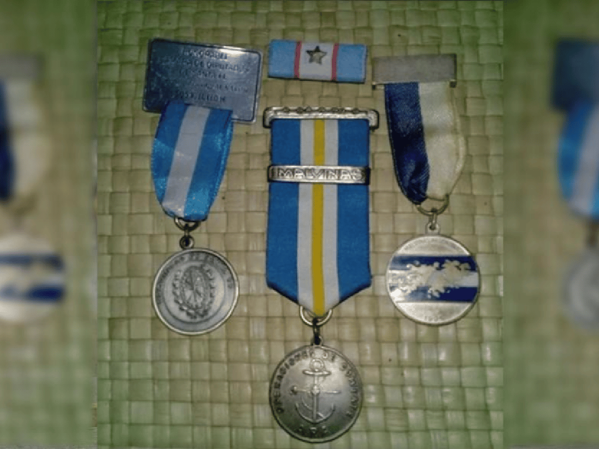 Veterano de Malvinas lucha por recuperar las medallas que le robaron
