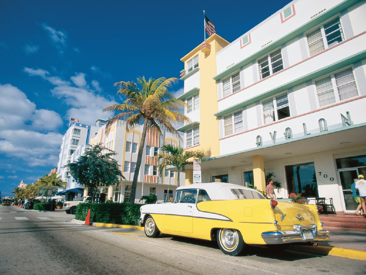 South Beach, la zona de Miami que concentra la ofertade hoteles Art decó  