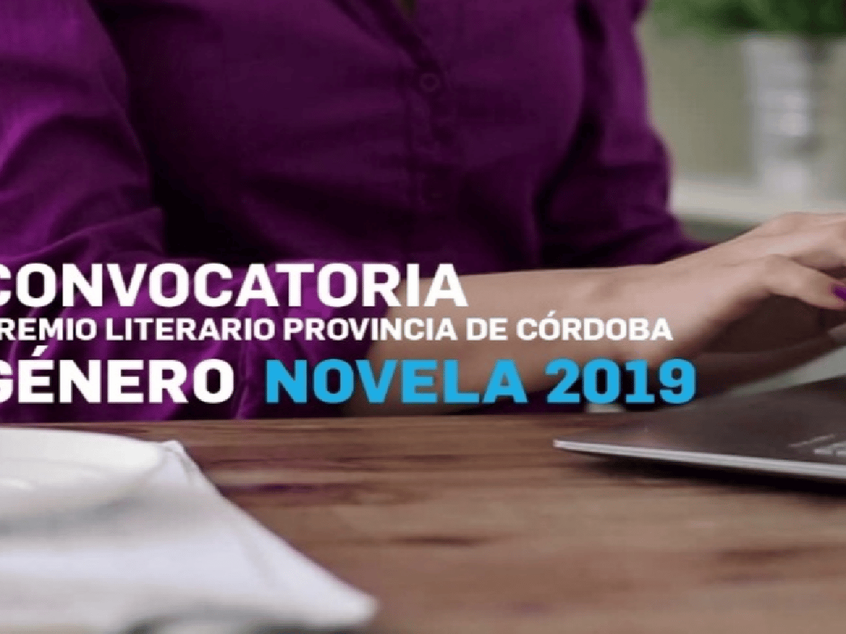 Inscriben para el Premio Literario Provincia de Córdoba