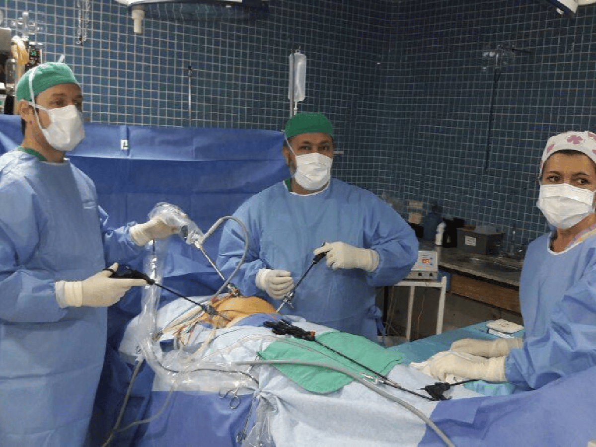 Ligadura de trompas: por primera vez se realizó unan cirugía laparoscópica en el Hospital Iturraspe 