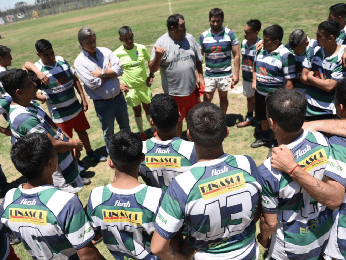 El equipo de rugby de la cárcel de San Francisco debutó en un torneo en Bouwer