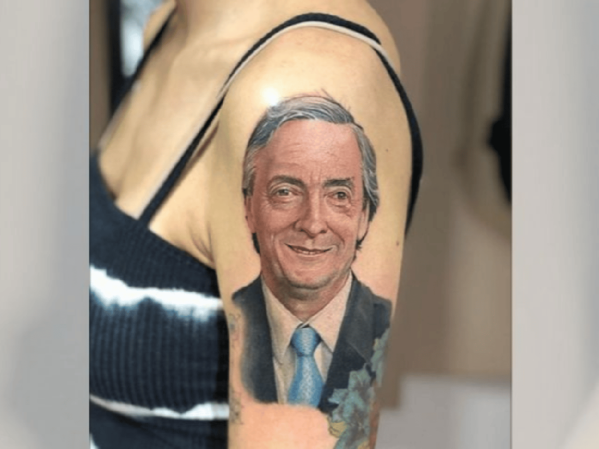 El impactante tatuaje de Kirchner de una intendenta electa