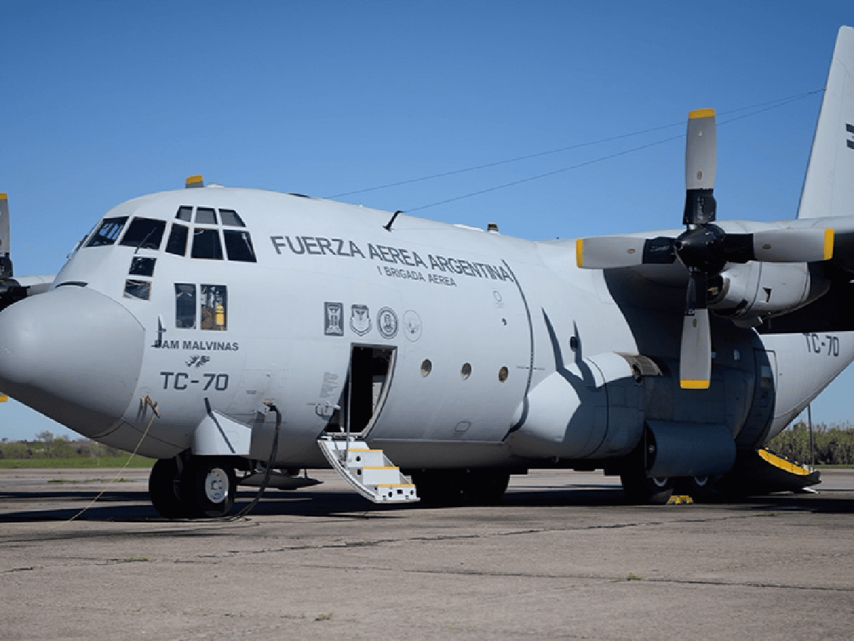 Un avión Hércules C-130 traerá de regreso a 70 argentinos desde Perú