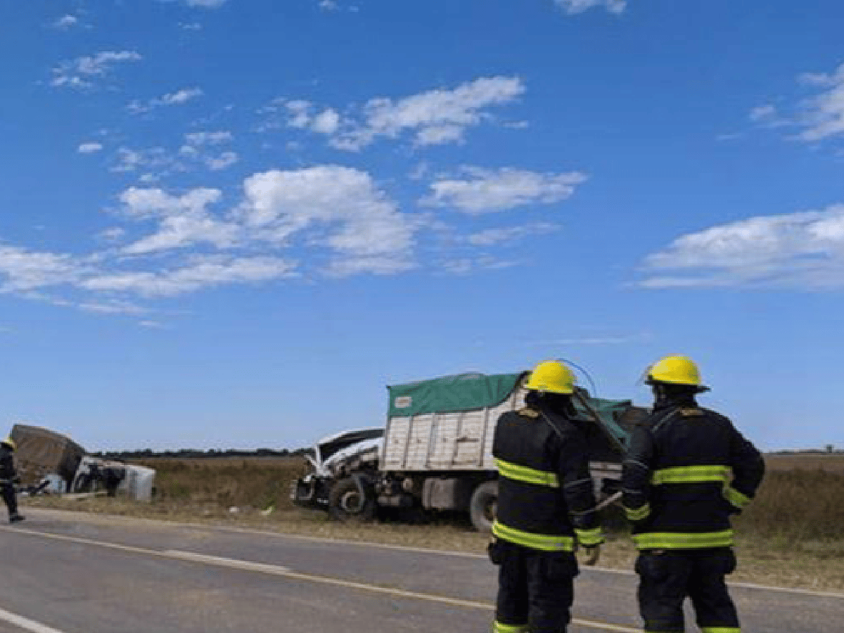 Camionero sanfrancisqueño sufrió heridas graves en accidente en la ruta 66