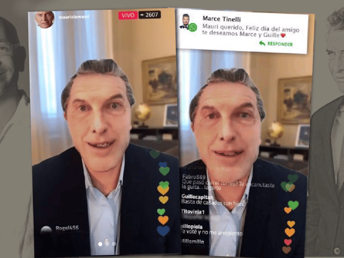 [Video] La divertida imitación de Fredy Villarreal a Macri en Instagram