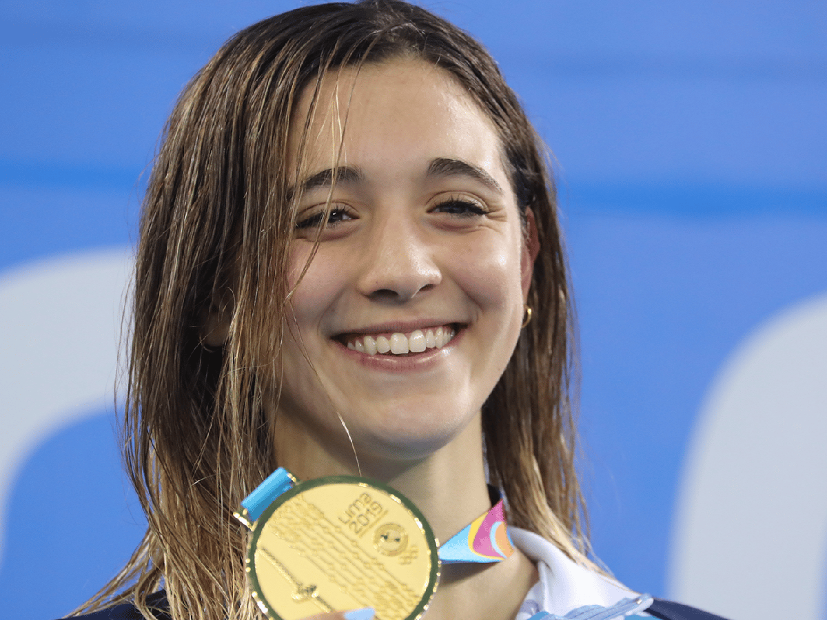 Delfina Pignatiello se llevó el oro en 800 metros