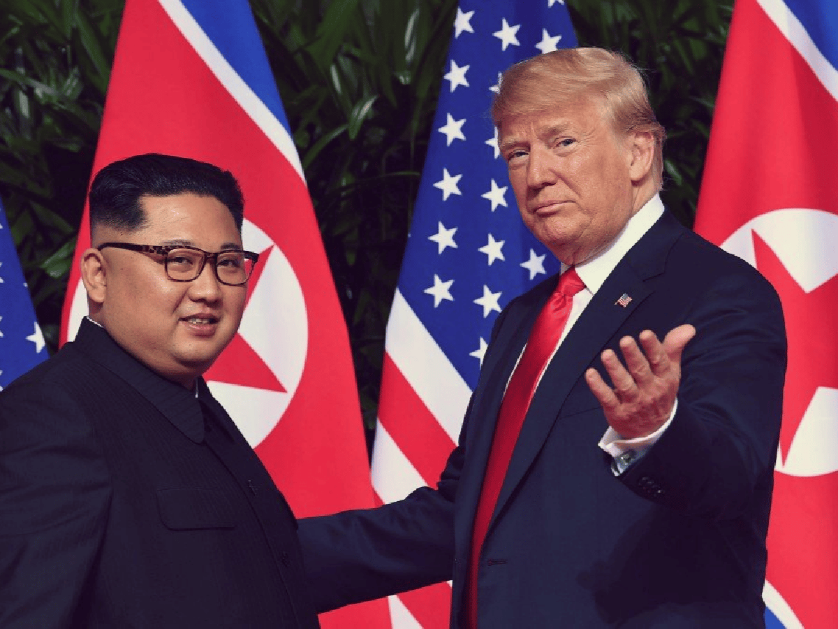 Histórico encuentro entre Trump y Kim en Corea del Norte