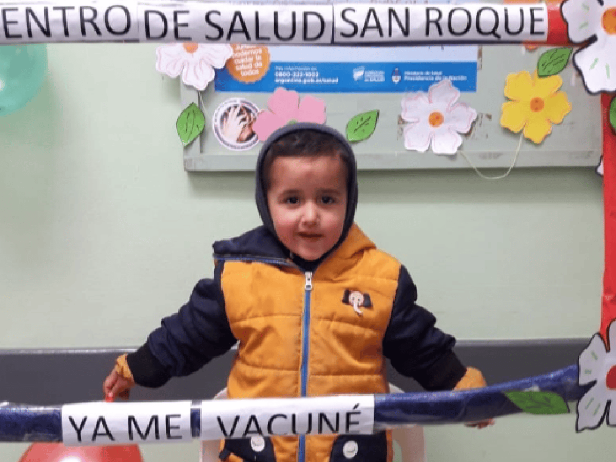 En la región, también vacunan  contra el sarampión y rubéola 