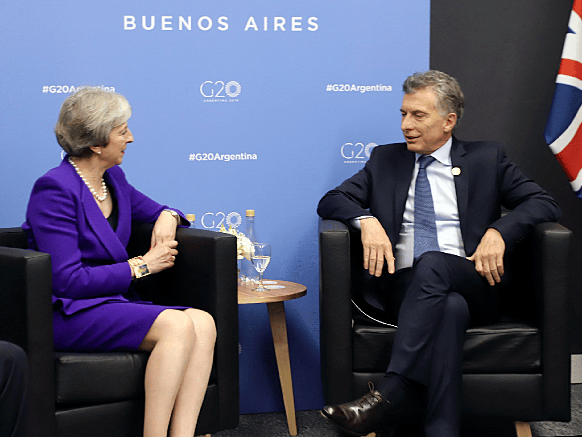 Macri y May mantuvieron un diálogo "franco" y "en un clima positivo"