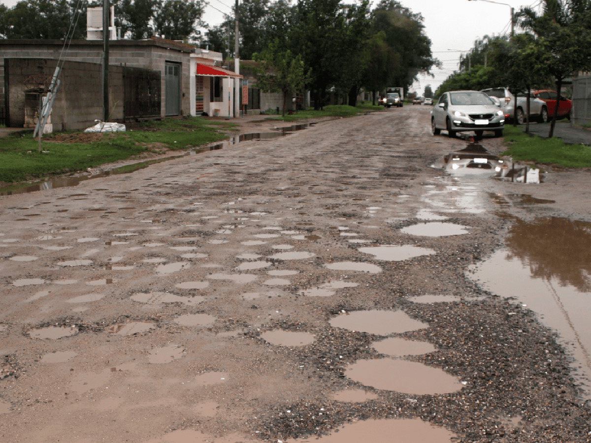 Luego del temporal, Arroyito iniciará operativo para el arreglo de calles       