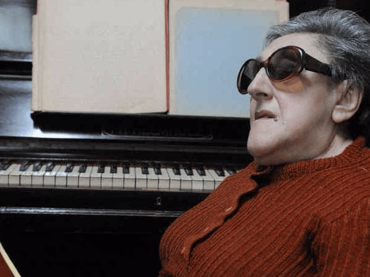 Falleció la concertista de piano Elvira Ceballos