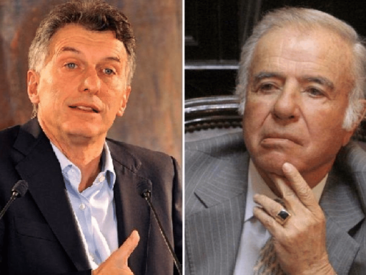 El presidente Menem encabezó la reunión de Gabinete: un error en un comunicado oficial que causó sorpresa 