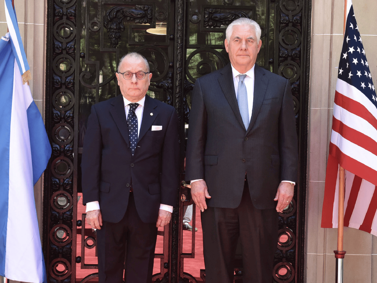 Rex Tillerson elogió el gobierno argentino y mañana se reunirá con el presidente Macri