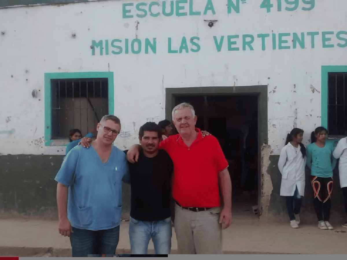 Sanar en el Chaco salteño, la entrega del doctor Atilio Olivetta