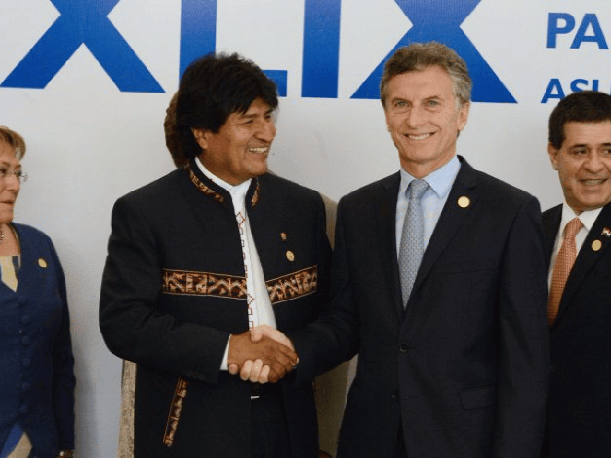 Macri recibe a Evo Morales con una agenda que incluye el gas y la salud 