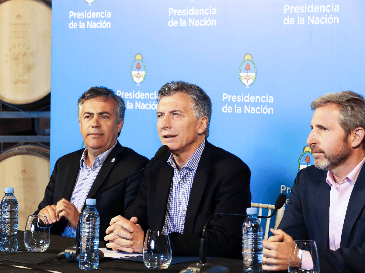 "Vamos a poner la economía en marcha de vuelta", prometió Macri