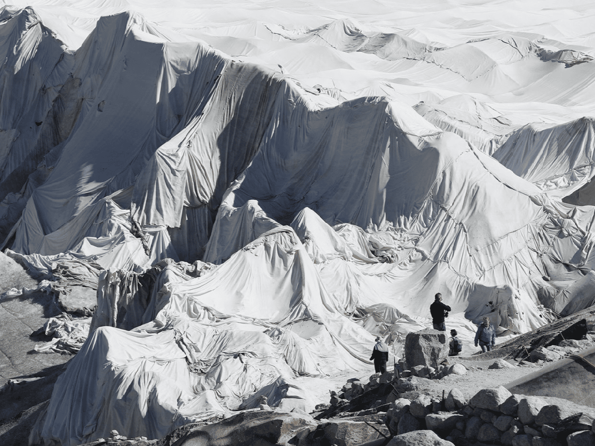 Los glaciares suizos perdieron 2,5% de su volumen en 2018
