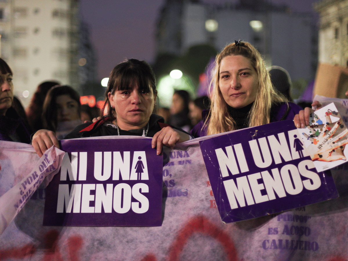 Denuncia: mujeres de #NiUnaMenos detenidas 