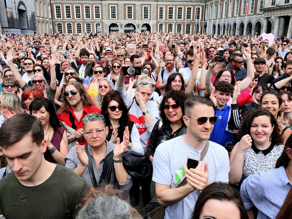 Los irlandeses dijeron "Sí" a la despenalización del aborto