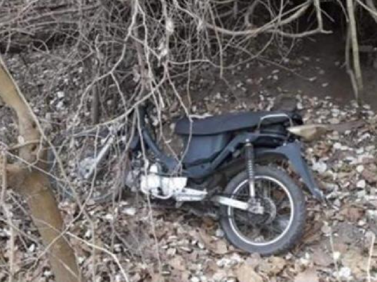 Arroyito: abandonó la moto y escapó cuando vio a la policía