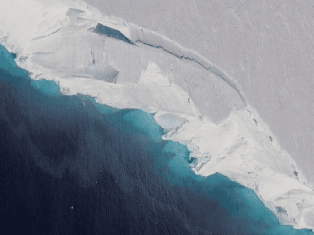 La Nasa advierte del colapso de un glaciar en la Antártida