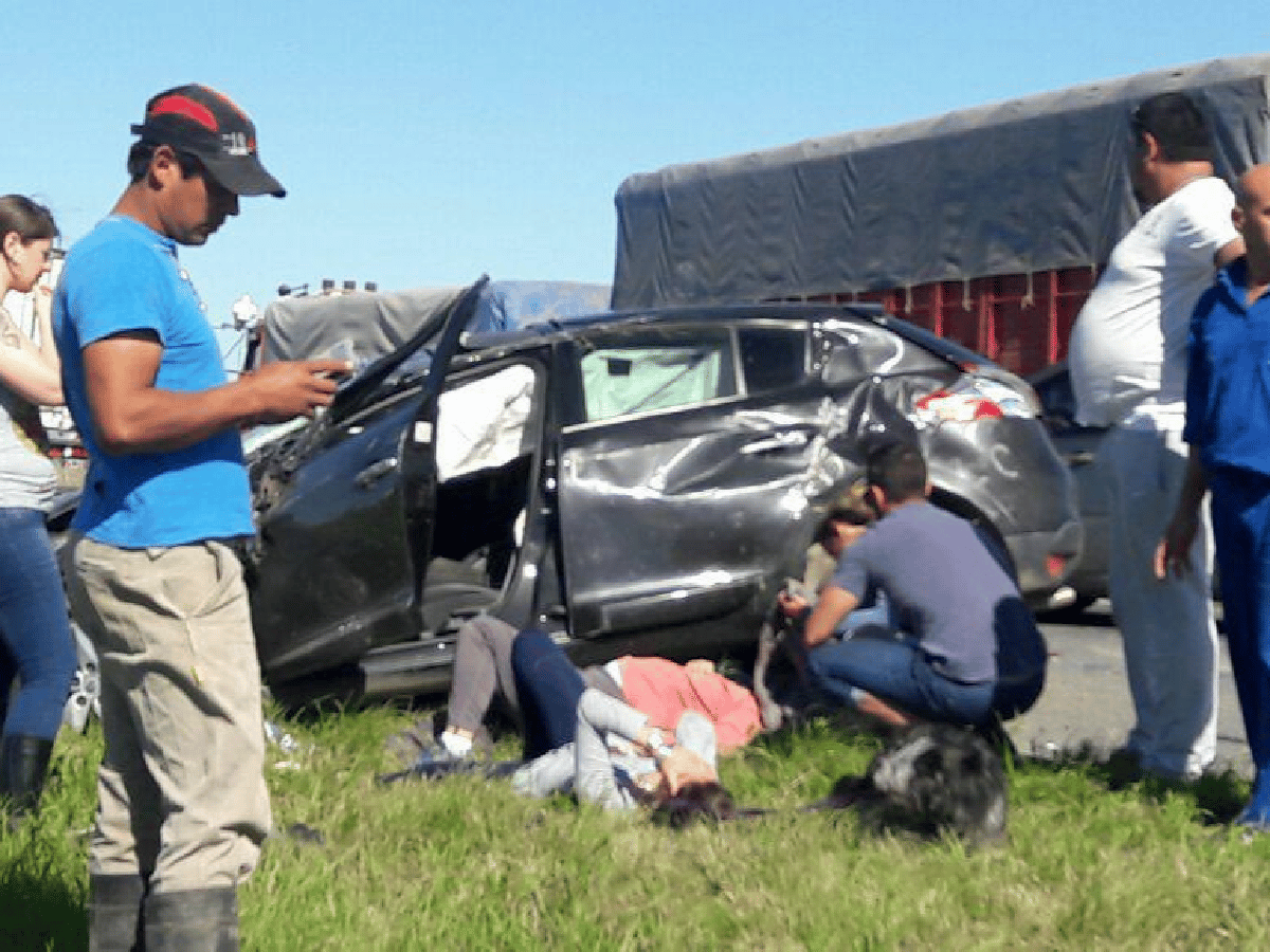Tumbó un auto en Autovía 19: Dos mujeres lesionadas