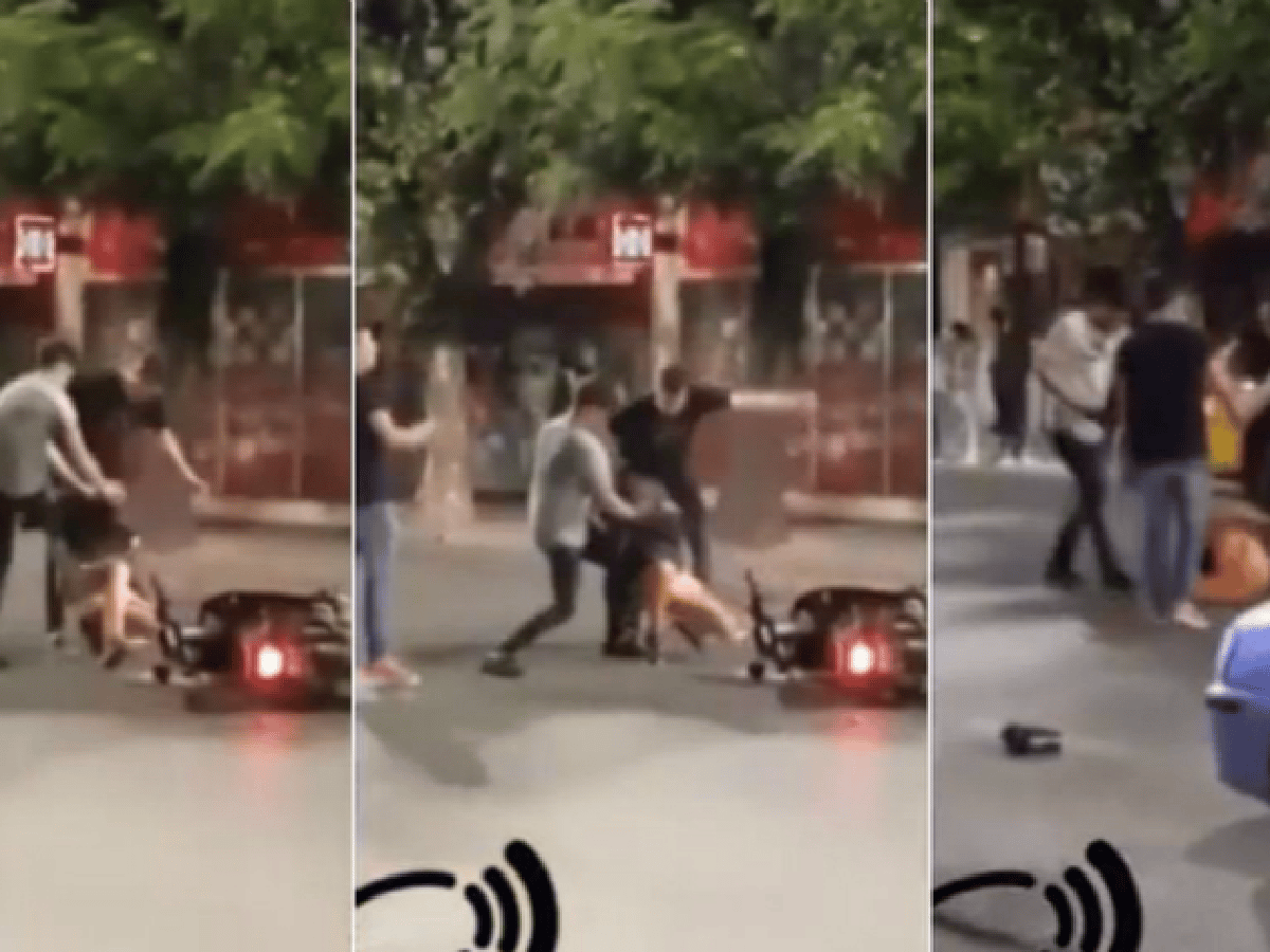 [Video] Salvaje golpiza a presunto motochorro en Córdoba