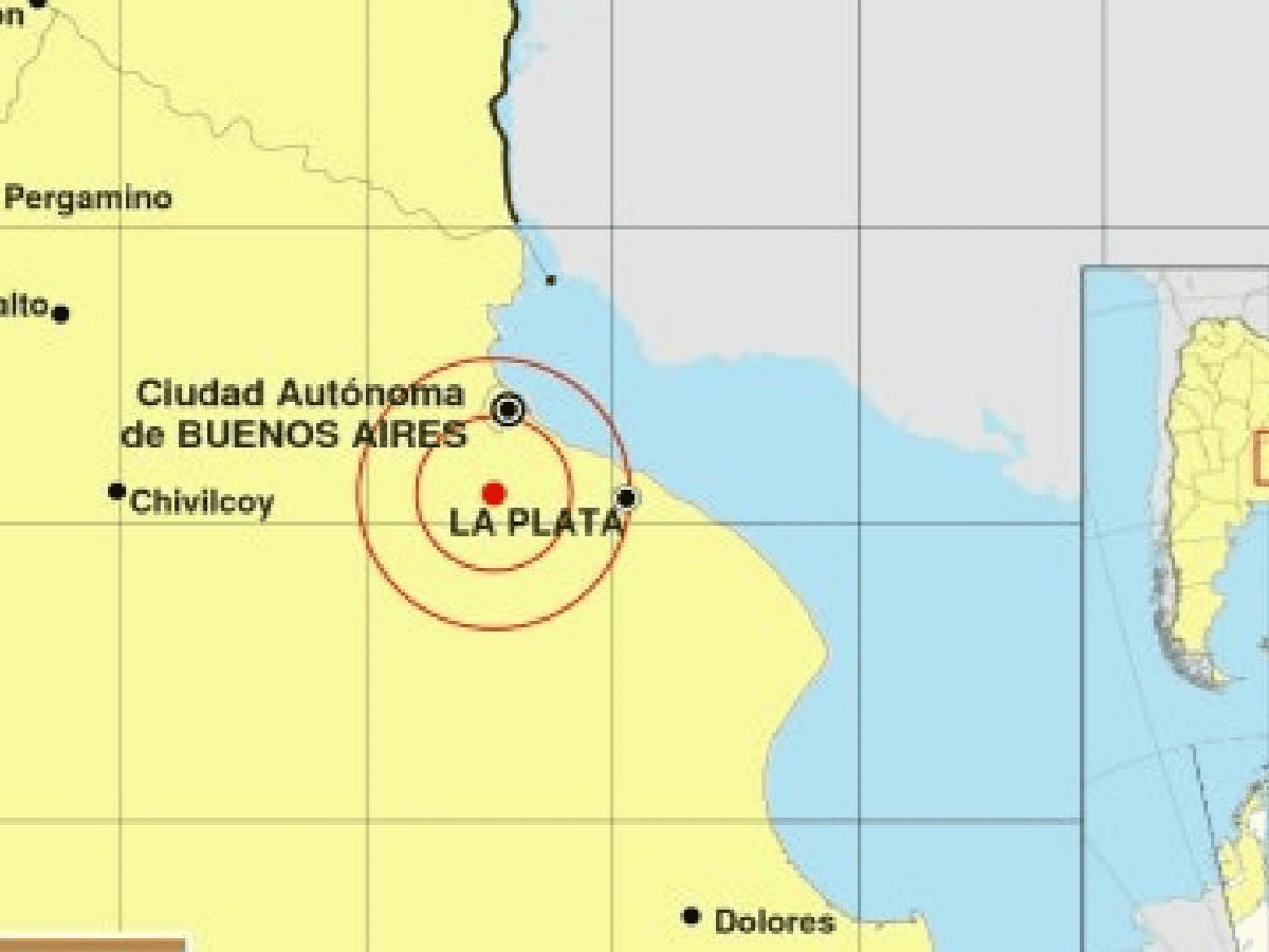 Un sismo de regular intensidad se registró en Buenos Aires
