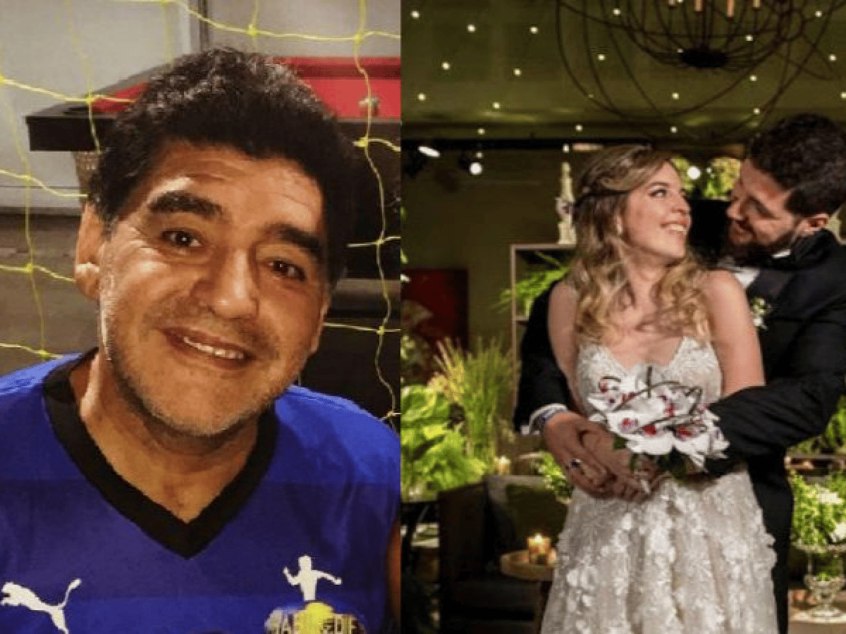 Maradona saludó a Dalma por el cumpleaños y Claudia habló del faltazo al casamiento 