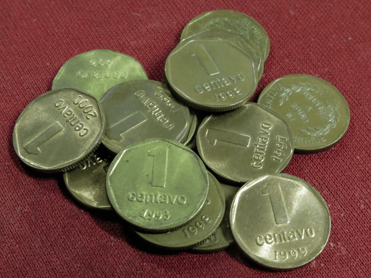 Monedas de un centavo: el valor legal perdido frente a la inflación  