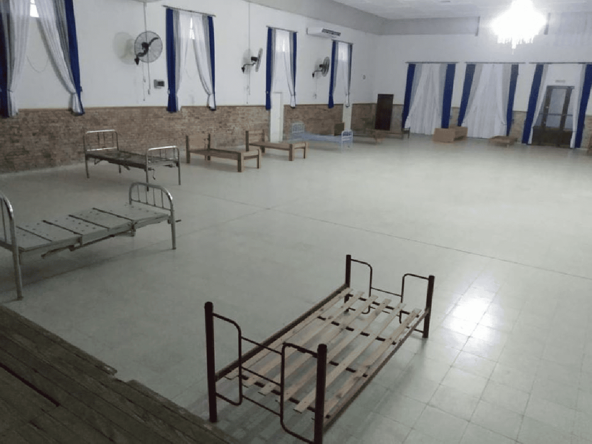 Josefina: convirtieron un ex  jardín de infantes y el salón comunal en centros de aislamiento