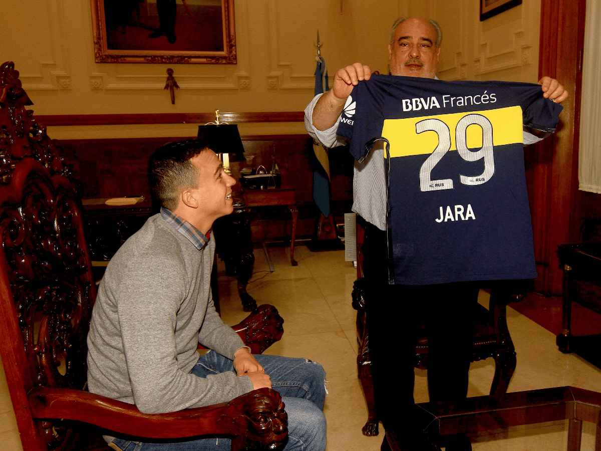 Jara: “Quiero seguir en Boca y jugar la Libertadores para cumplir un sueño”