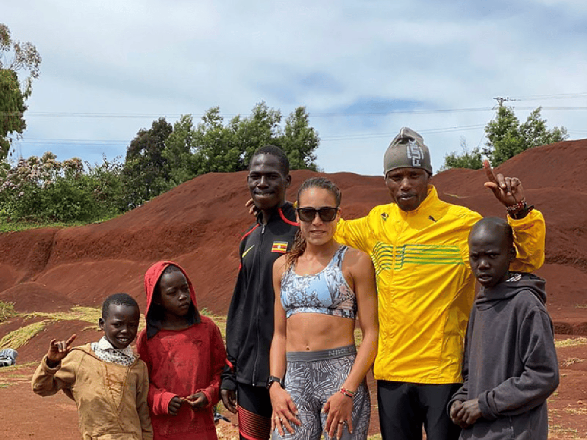 La marplatense Casetta se entrena en Kenia 