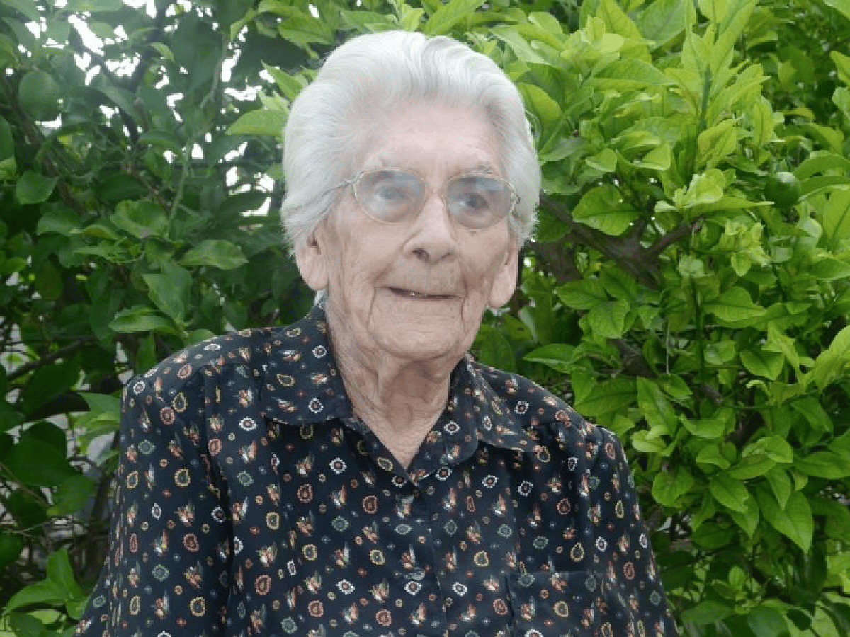 Doña Rosa, la habitante más longeva en la historia de Brinkmann y ciudadana ilustre