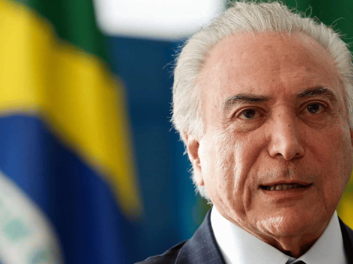 La Justicia de Brasil liberó al ex presidente Michel Temer