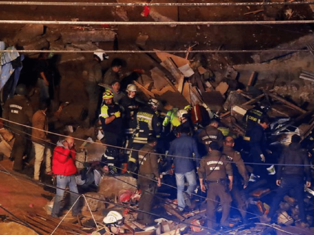 Se derrumbó un cerro en Chile: al menos cuatro muertos