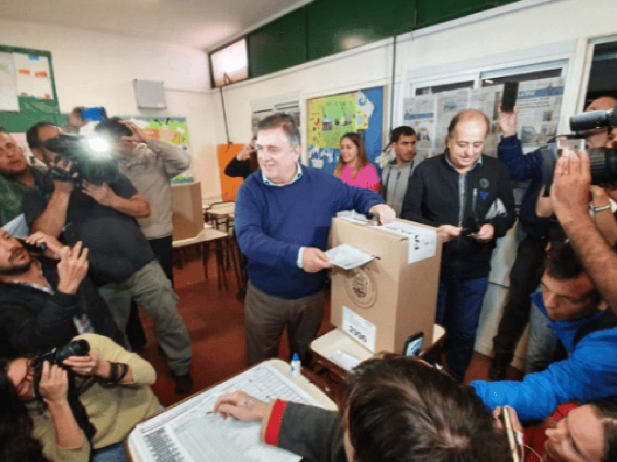Con críticas a la Boleta Única, votó Negri en Córdoba 