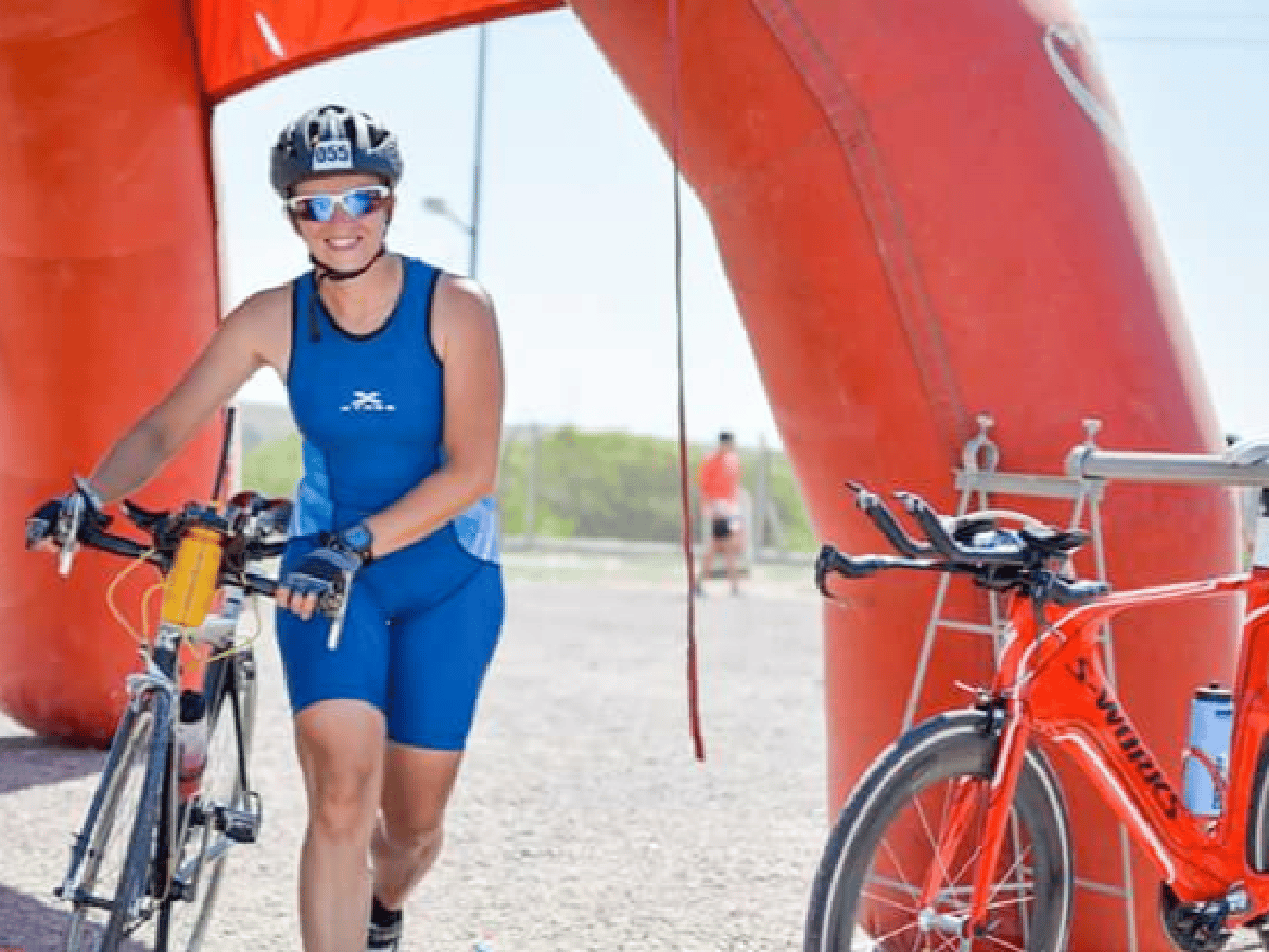 Gudiño va por el triatlón más largo del planeta 