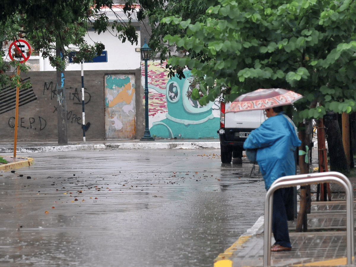 Un domingo pasado por agua: llovieron 42 milímetros en la ciudad 