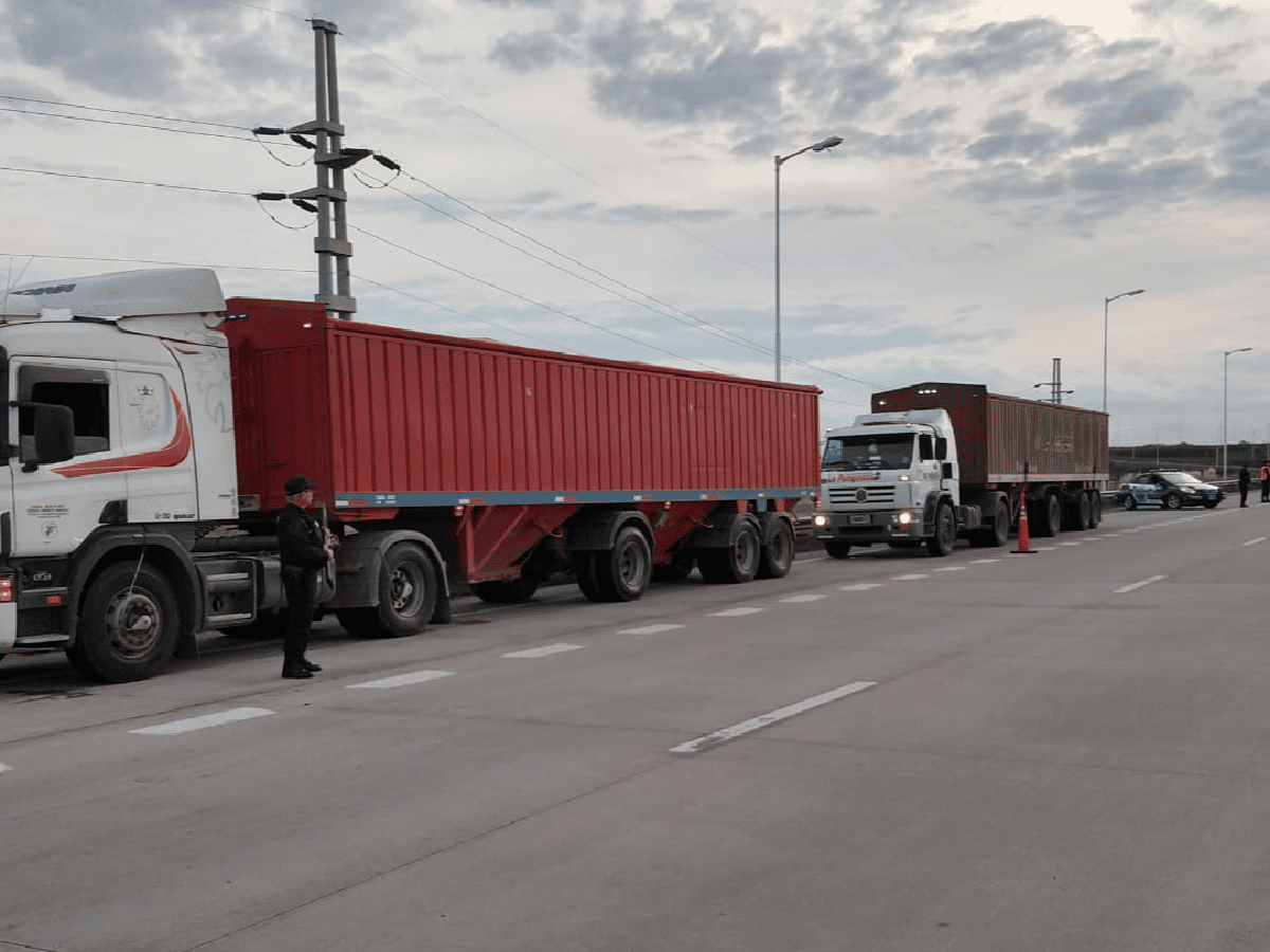 La Afip realizó controles sobre camiones cerealeros en la ciudad   